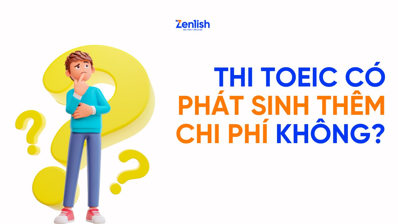 THI TOEIC CÓ PHÁT SINH THÊM CHI PHÍ KHÔNG?
