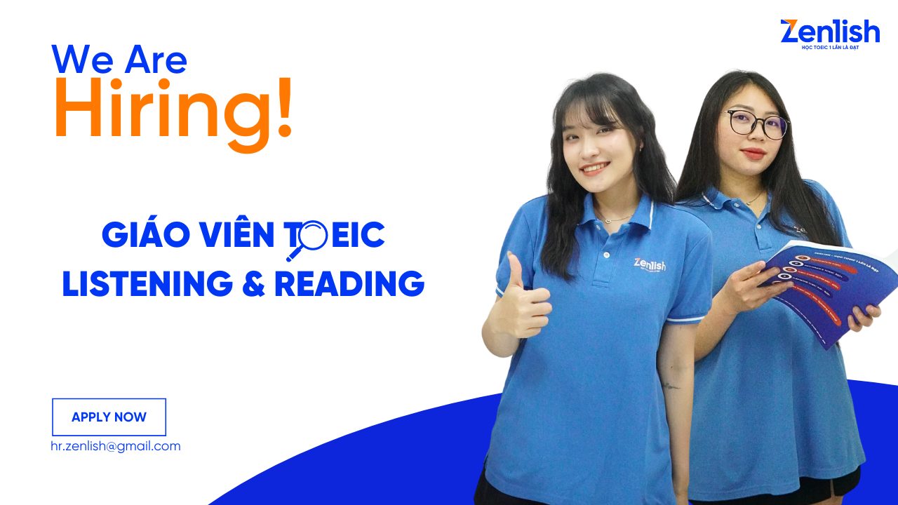 zenlish tuyen dung giao vien tieng anh