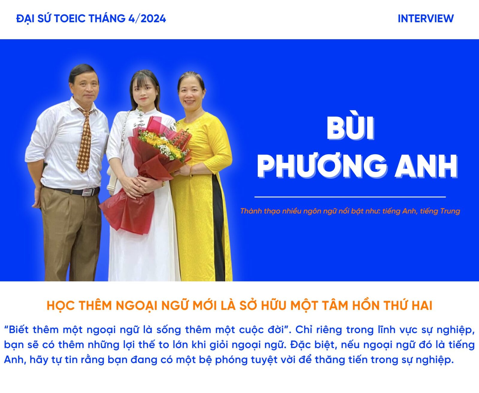 Châm ngôn học tập của Phương Anh