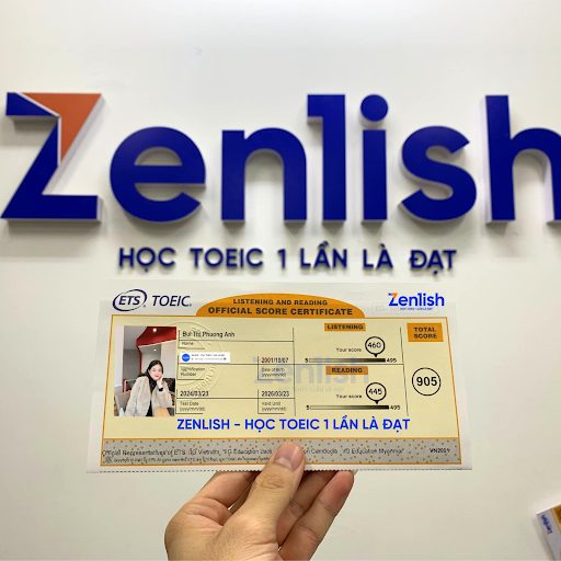 Chứng chỉ 905/990 TOEIC của Phương Anh
