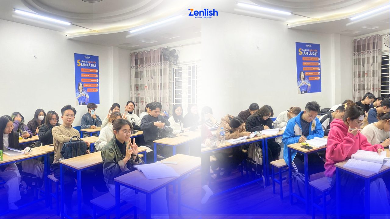 Hình ảnh lớp học Zenlish